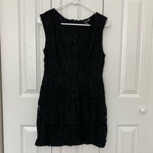 Black Lace Dress F21